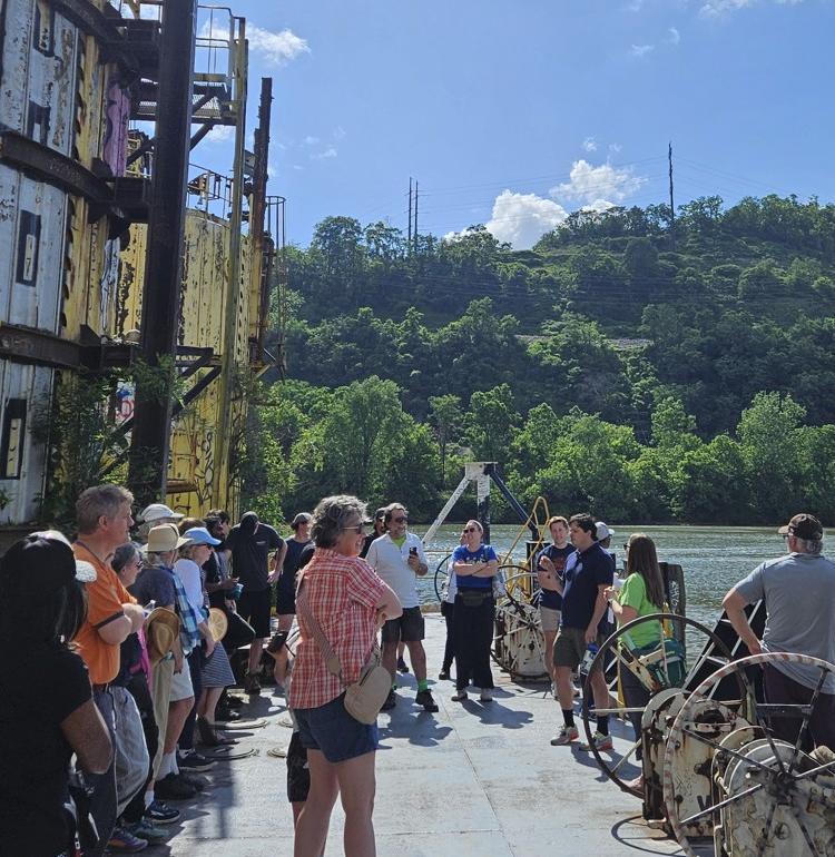 community river walk in greater hazelwood
